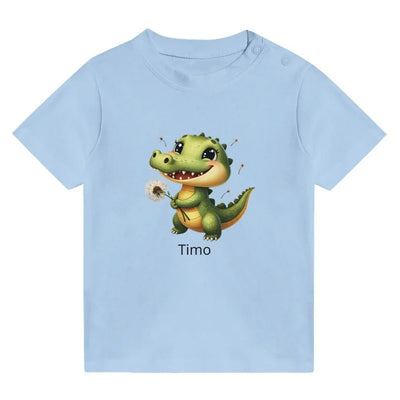 Personalisiertes niedliches Krokodil T-Shirt für Kinder - Einzigartiges Geschenk für Krokodilliebhaber Bestes Kinder T-Shirt - DreamyDesignPrint